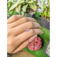 0.85 Ct. Purple Sapphire from Ceylon (Sri Lanka) Life Style