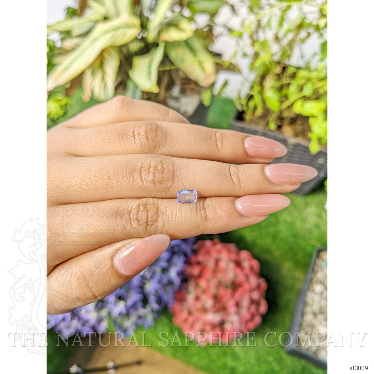 0.85 Ct. Purple Sapphire from Ceylon (Sri Lanka)