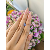 0.84 Ct. Blue Sapphire from Ceylon (Sri Lanka) Life Style