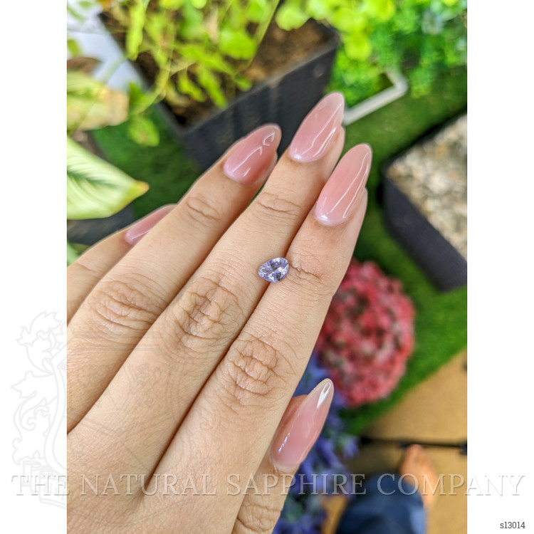0.77 Ct. Purple Sapphire from Ceylon (Sri Lanka)