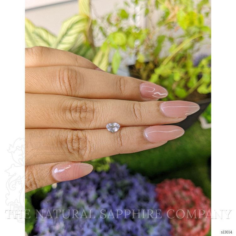 0.77 Ct. Purple Sapphire from Ceylon (Sri Lanka)