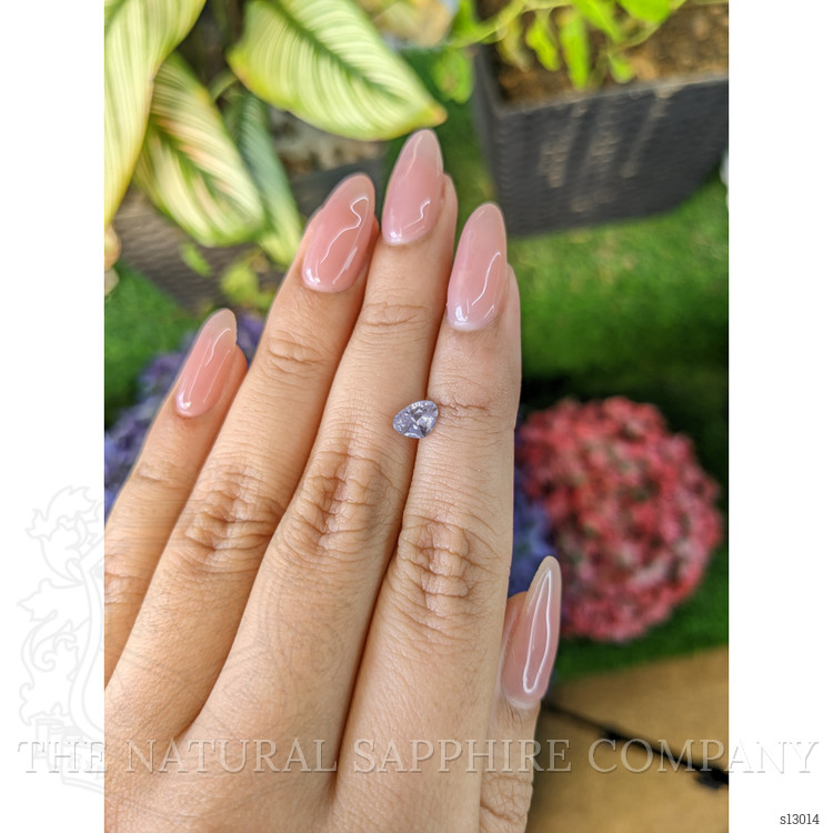 0.77 Ct. Purple Sapphire from Ceylon (Sri Lanka)