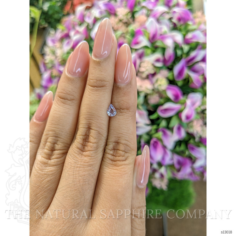 0.47 Ct. Purple Sapphire from Ceylon (Sri Lanka)