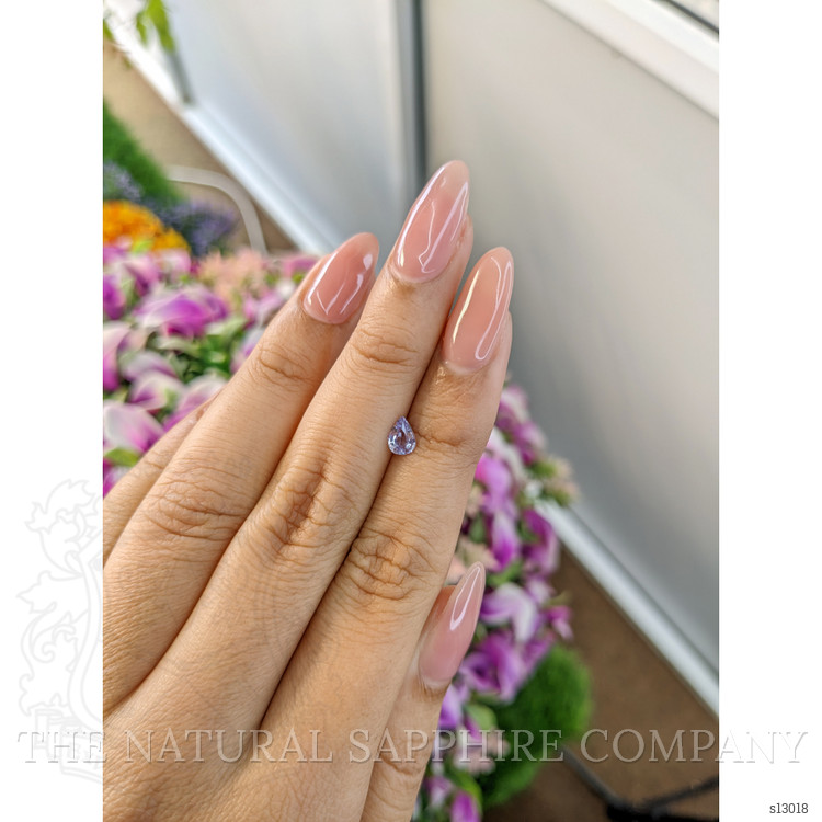 0.47 Ct. Purple Sapphire from Ceylon (Sri Lanka)
