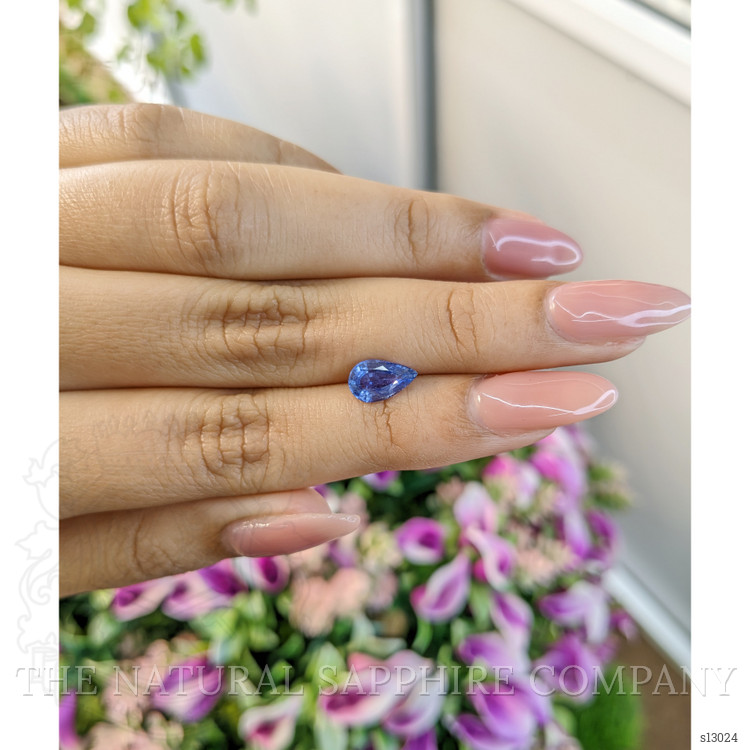 1.47 Ct. Blue Sapphire from Ceylon (Sri Lanka)
