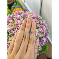 1.47 Ct. Blue Sapphire from Ceylon (Sri Lanka) Life Style