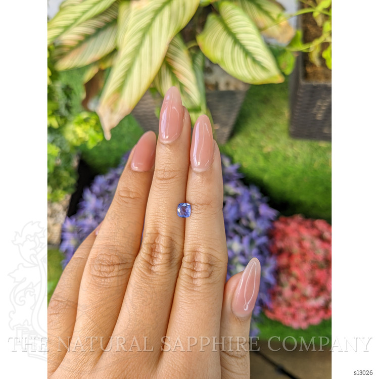 0.54 Ct. Blue Sapphire from Ceylon (Sri Lanka)