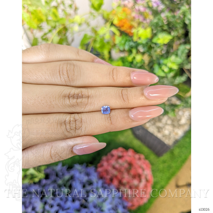 0.54 Ct. Blue Sapphire from Ceylon (Sri Lanka)