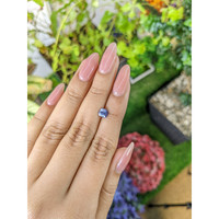 0.73 Ct. Blue Sapphire from Ceylon (Sri Lanka) Life Style