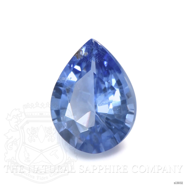 0.59 Ct. Blue Sapphire from Ceylon (Sri Lanka)