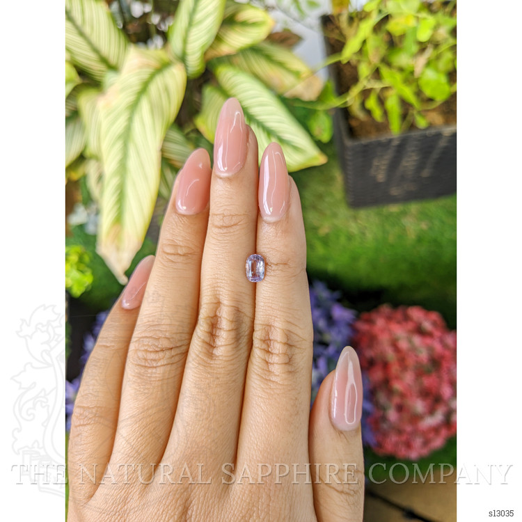 1.10 Ct. Purple Sapphire from Ceylon (Sri Lanka)