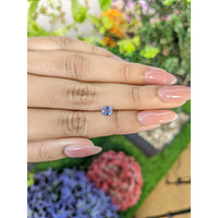 0.62 Ct. Blue Sapphire from Ceylon (Sri Lanka) Life Style