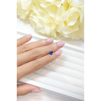 1.31 Ct. Blue Sapphire from Ceylon (Sri Lanka) Life Style