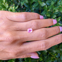 1.86 Ct. Pink Sapphire from Ceylon (Sri Lanka) Life Style