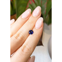 0.95 Ct. Blue Sapphire from Ceylon (Sri Lanka) Life Style