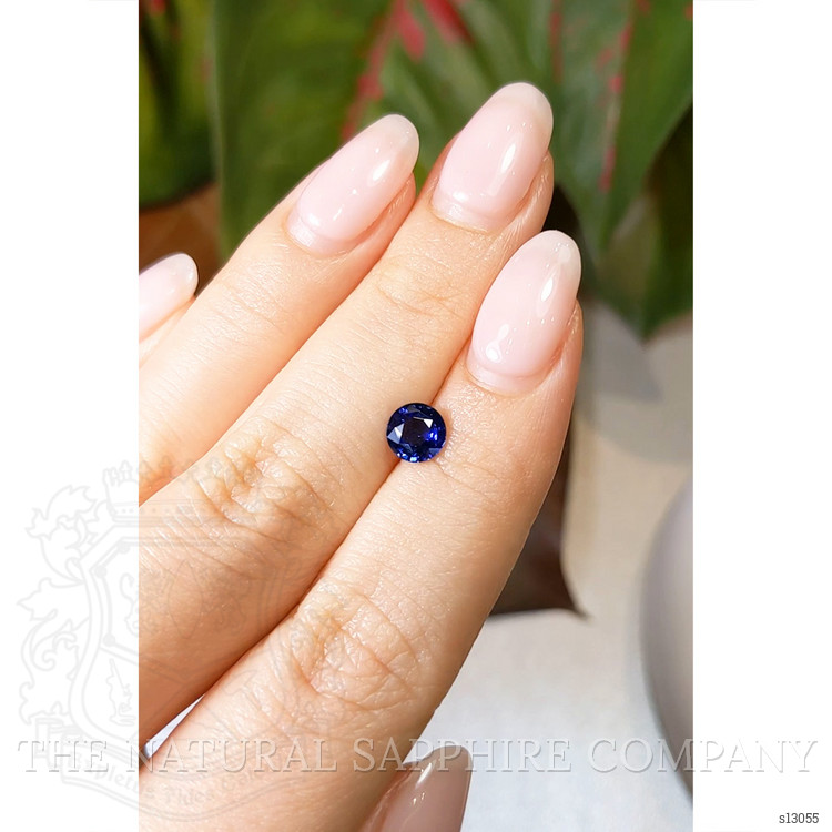 0.95 Ct. Blue Sapphire from Ceylon (Sri Lanka)