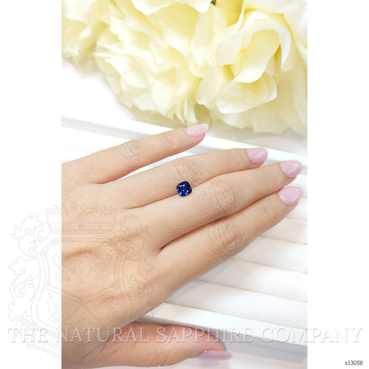 1.11 Ct. Blue Sapphire from Ceylon (Sri Lanka)