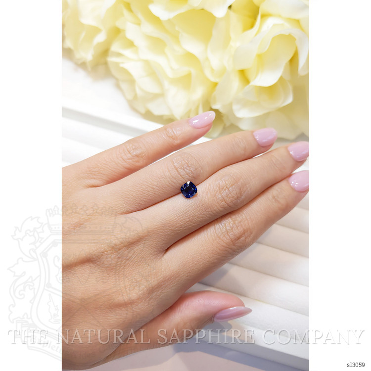 1.02 Ct. Blue Sapphire from Ceylon (Sri Lanka)