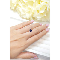 1.03 Ct. Blue Sapphire from Ceylon (Sri Lanka) Life Style