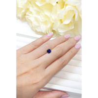 1.14 Ct. Blue Sapphire from Ceylon (Sri Lanka) Life Style