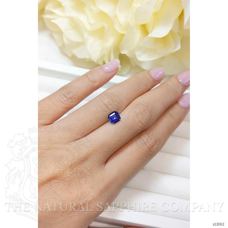 1.27 Ct. Blue Sapphire from Ceylon (Sri Lanka)