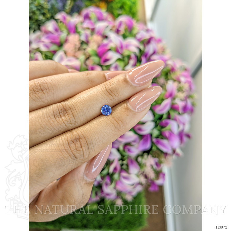 0.54 Ct. Blue Sapphire from Ceylon (Sri Lanka)