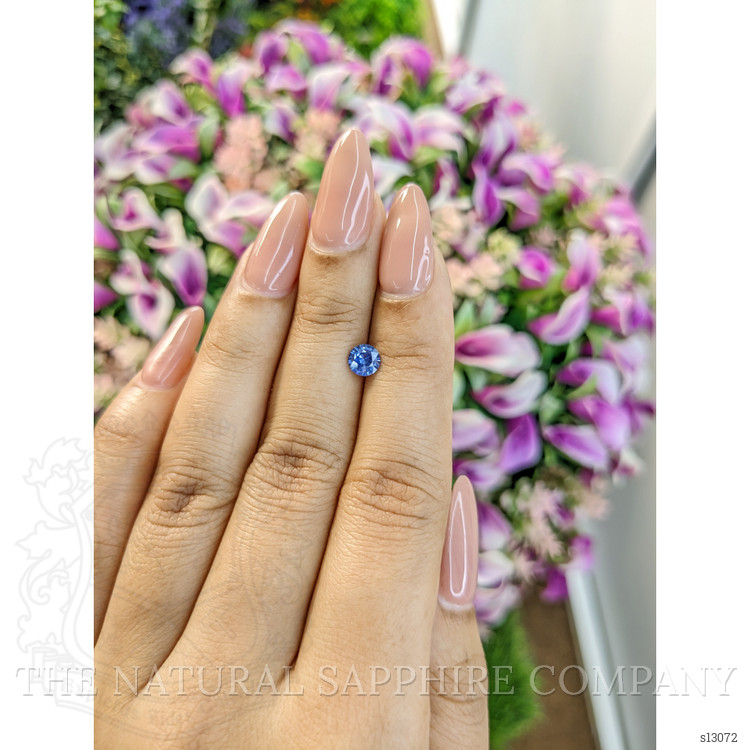 0.54 Ct. Blue Sapphire from Ceylon (Sri Lanka)