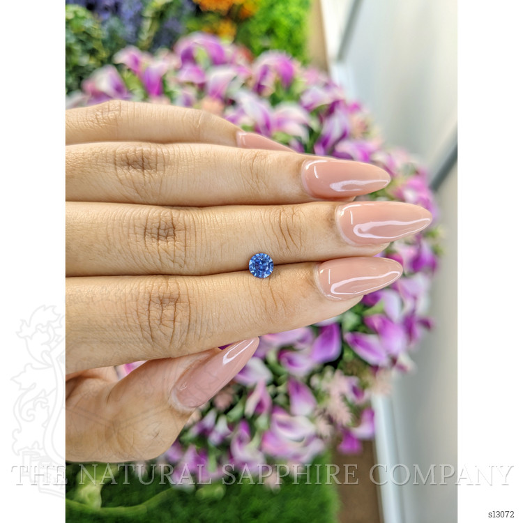 0.54 Ct. Blue Sapphire from Ceylon (Sri Lanka)