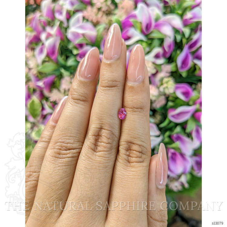 0.43 Ct. Pink Sapphire from Ceylon (Sri Lanka)