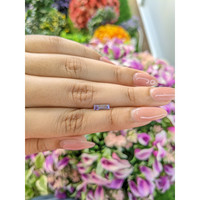 0.91 Ct. Purple Sapphire from Ceylon (Sri Lanka) Life Style