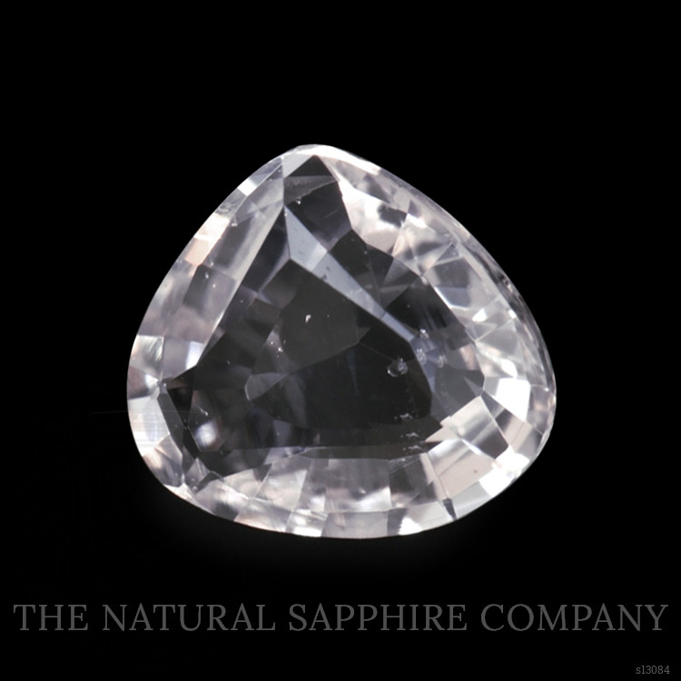 0.76 Ct. White Sapphire from Ceylon (Sri Lanka)
