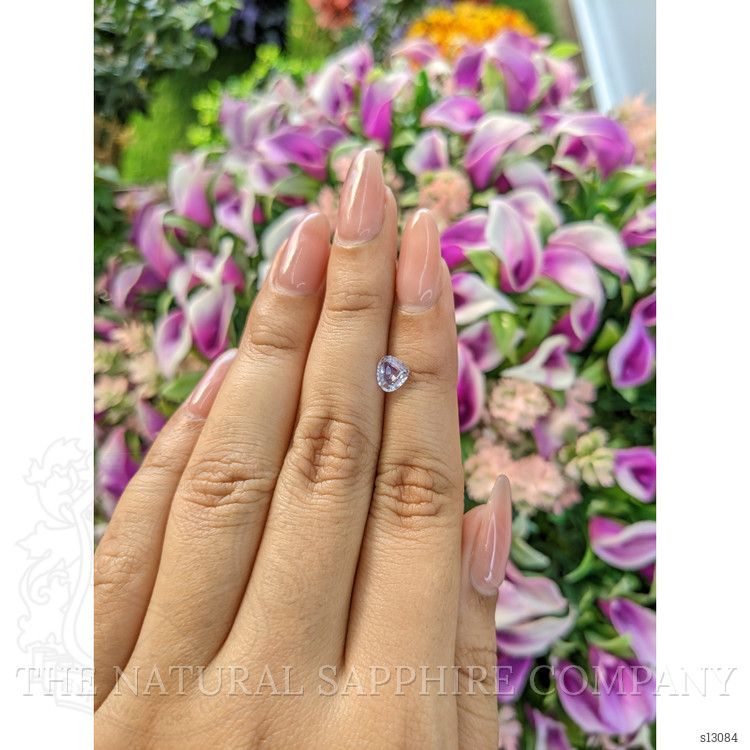 0.76 Ct. White Sapphire from Ceylon (Sri Lanka)