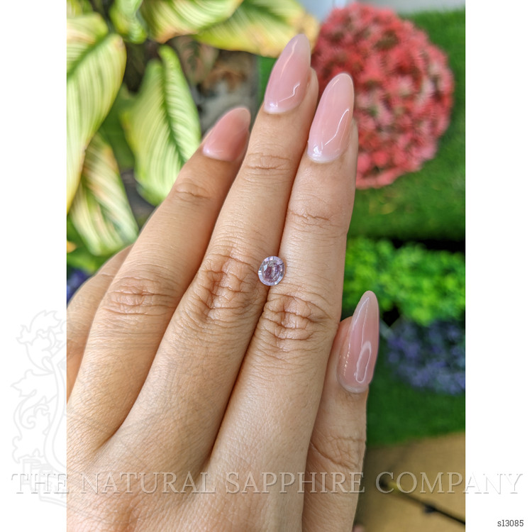 0.64 Ct. Purple Sapphire from Ceylon (Sri Lanka)