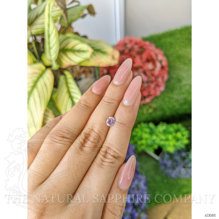 0.64 Ct. Purple Sapphire from Ceylon (Sri Lanka)