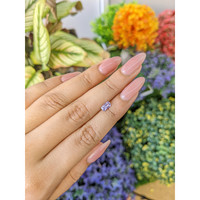 0.65 Ct. Purple Sapphire from Ceylon (Sri Lanka) Life Style