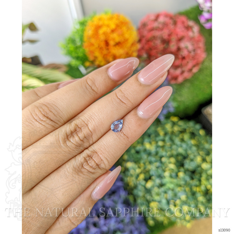 0.72 Ct. Blue Sapphire from Ceylon (Sri Lanka)