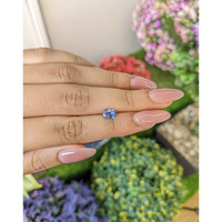 0.84 Ct. Blue Sapphire from Ceylon (Sri Lanka) Life Style