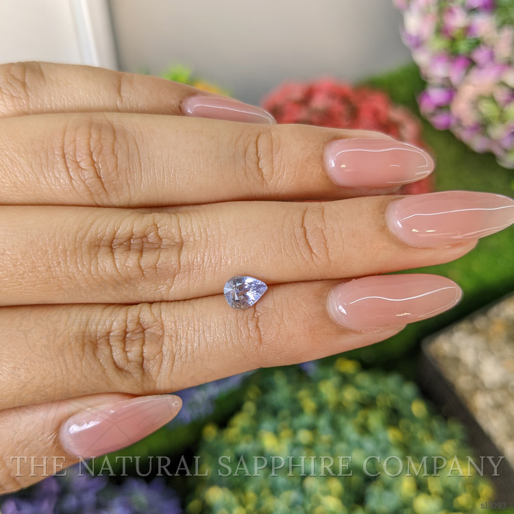 1.06 Ct. Purple Sapphire from Ceylon (Sri Lanka)