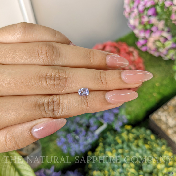 0.65 Ct. Violet Sapphire from Ceylon (Sri Lanka)