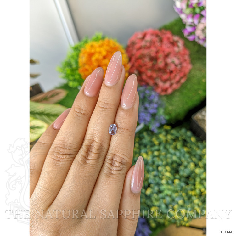 0.65 Ct. Violet Sapphire from Ceylon (Sri Lanka)