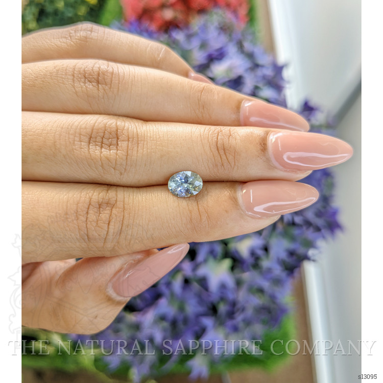 1.38 Ct. Bi Color Sapphire from Ceylon (Sri Lanka)