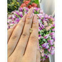 1.29 Ct. Yellow Sapphire from Ceylon (Sri Lanka) Life Style