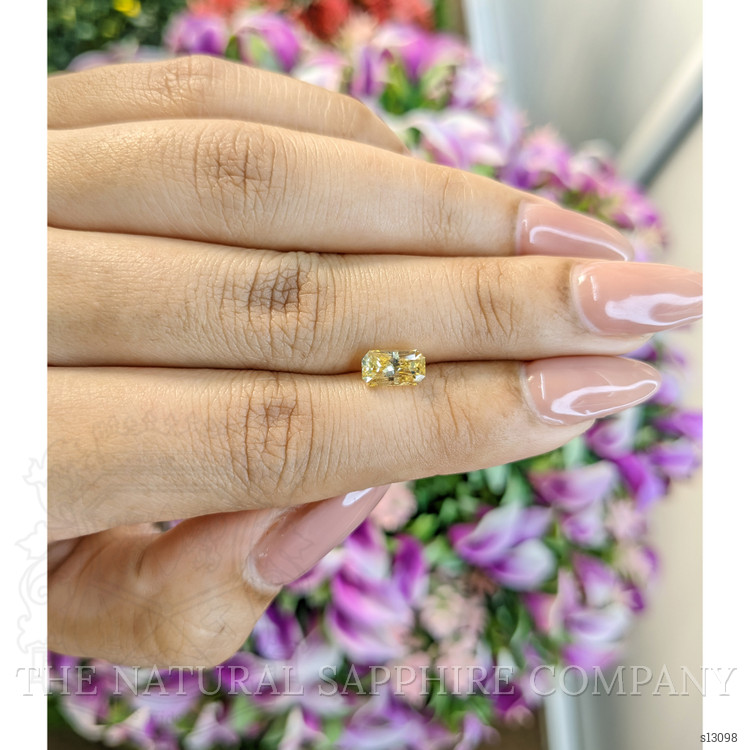 1.29 Ct. Yellow Sapphire from Ceylon (Sri Lanka)