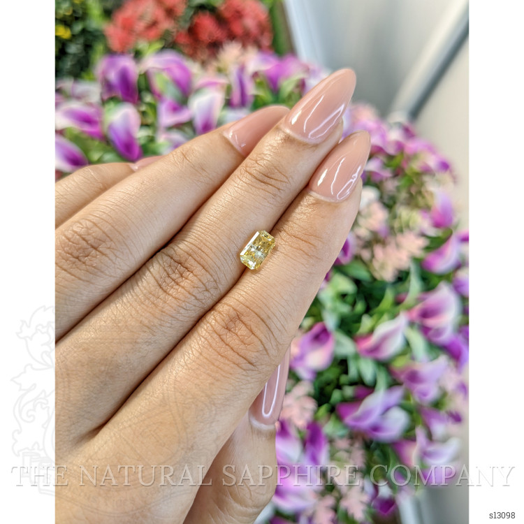 1.29 Ct. Yellow Sapphire from Ceylon (Sri Lanka)