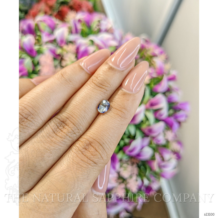 0.97 Ct. Bi Color Sapphire from Ceylon (Sri Lanka)