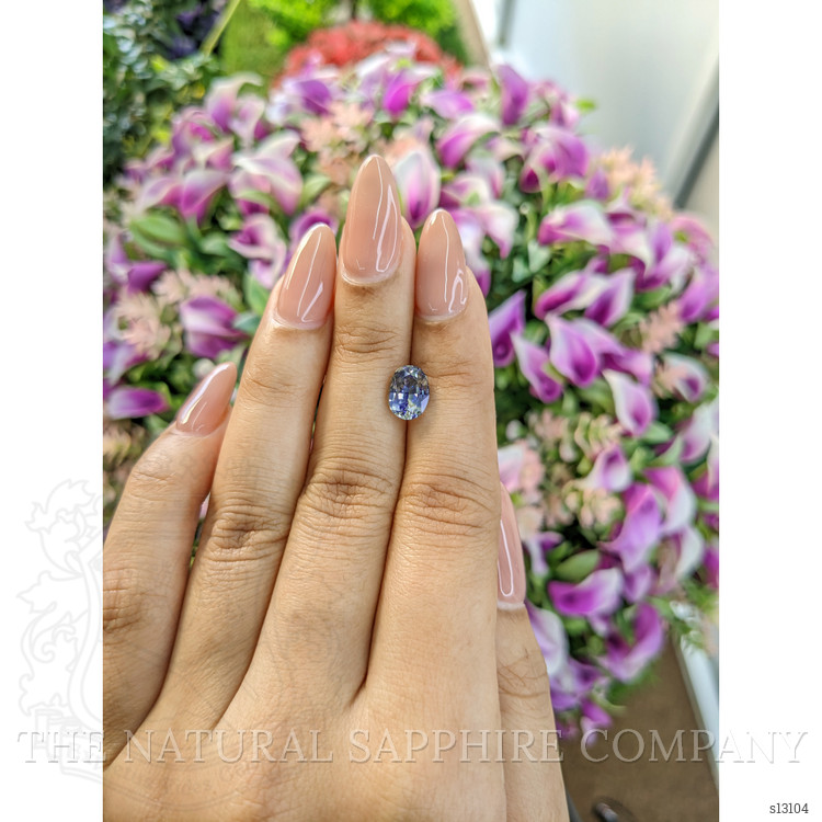 2.33 Ct. Bi Color Sapphire from Ceylon (Sri Lanka)