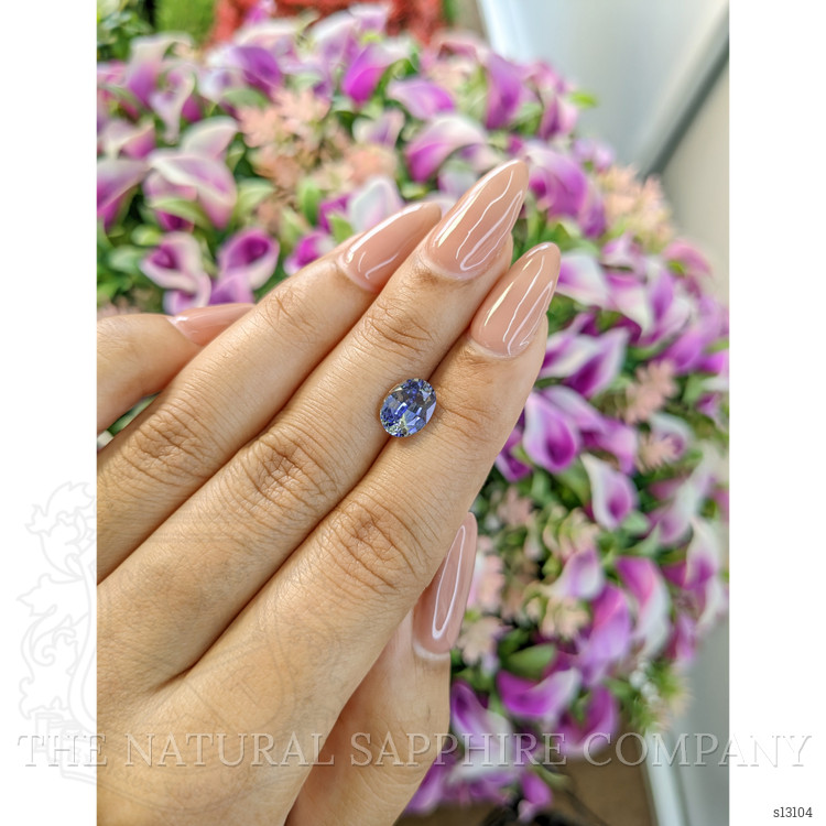 2.33 Ct. Bi Color Sapphire from Ceylon (Sri Lanka)