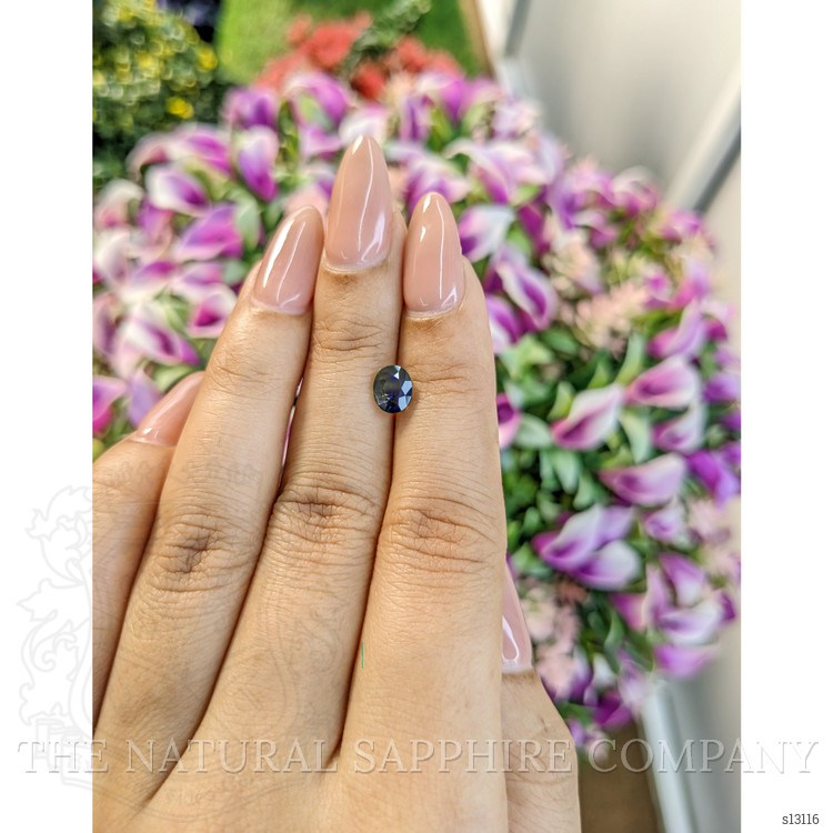 1.34 Ct. Bi Color Sapphire from Ceylon (Sri Lanka)