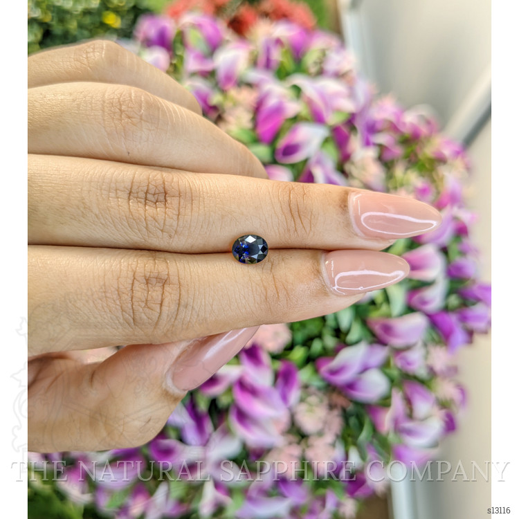 1.34 Ct. Bi Color Sapphire from Ceylon (Sri Lanka)