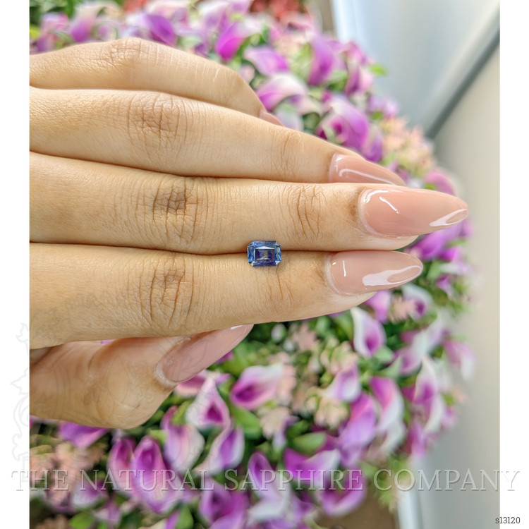 0.87 Ct. Bi Color Sapphire from Ceylon (Sri Lanka)